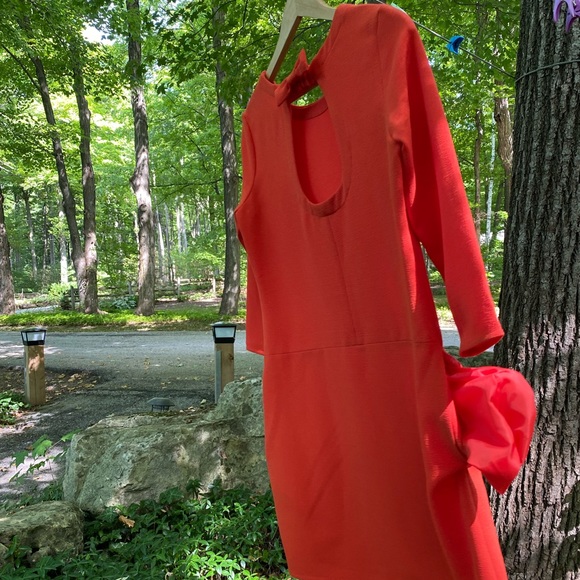 Moon Orange fall dress - Picture 5 of 6